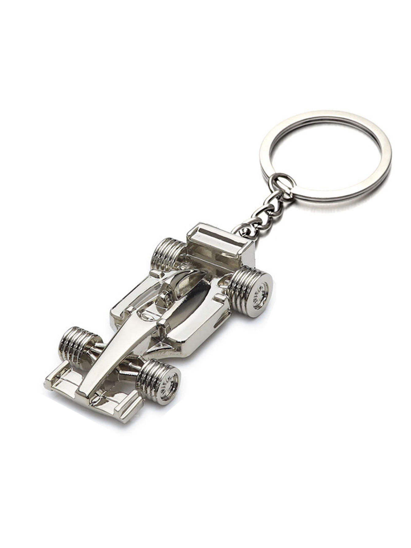 Custom 3D Race Car Keychain